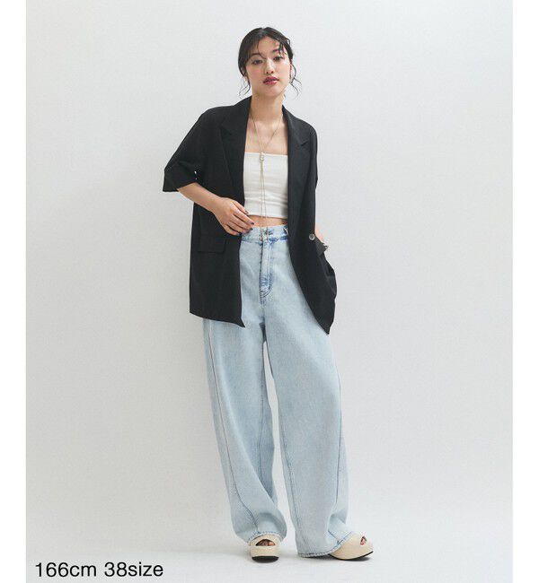 ADAM ET ROPE'「シアージャケット」|テーラードジャケット|