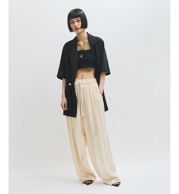 ADAM ET ROPE'「シアージャケット」|テーラードジャケット|