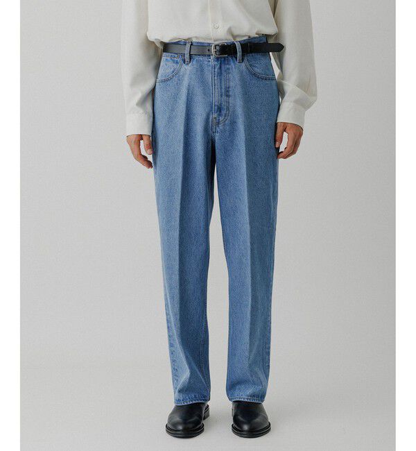 ADAM ET ROPE'「ブリーチ ストレート スラックスデニム / ADAM ET ROPE' JEANS -IMAG-」|デニム|