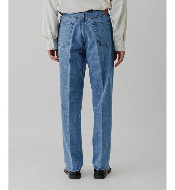 ADAM ET ROPE'「ブリーチ ストレート スラックスデニム / ADAM ET ROPE' JEANS -IMAG-」|デニム|