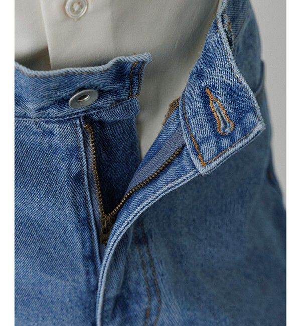 ADAM ET ROPE'「ブリーチ ストレート スラックスデニム / ADAM ET ROPE' JEANS -IMAG-」|デニム|