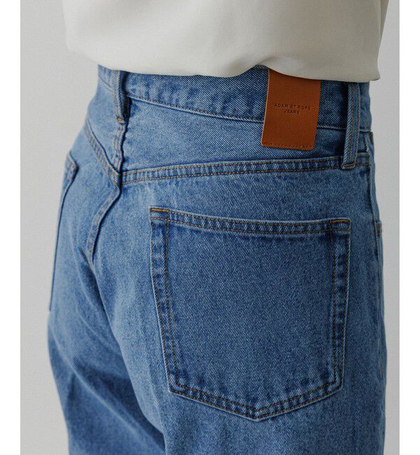 ADAM ET ROPE'「ブリーチ ストレート スラックスデニム / ADAM ET ROPE' JEANS -IMAG-」|デニム|