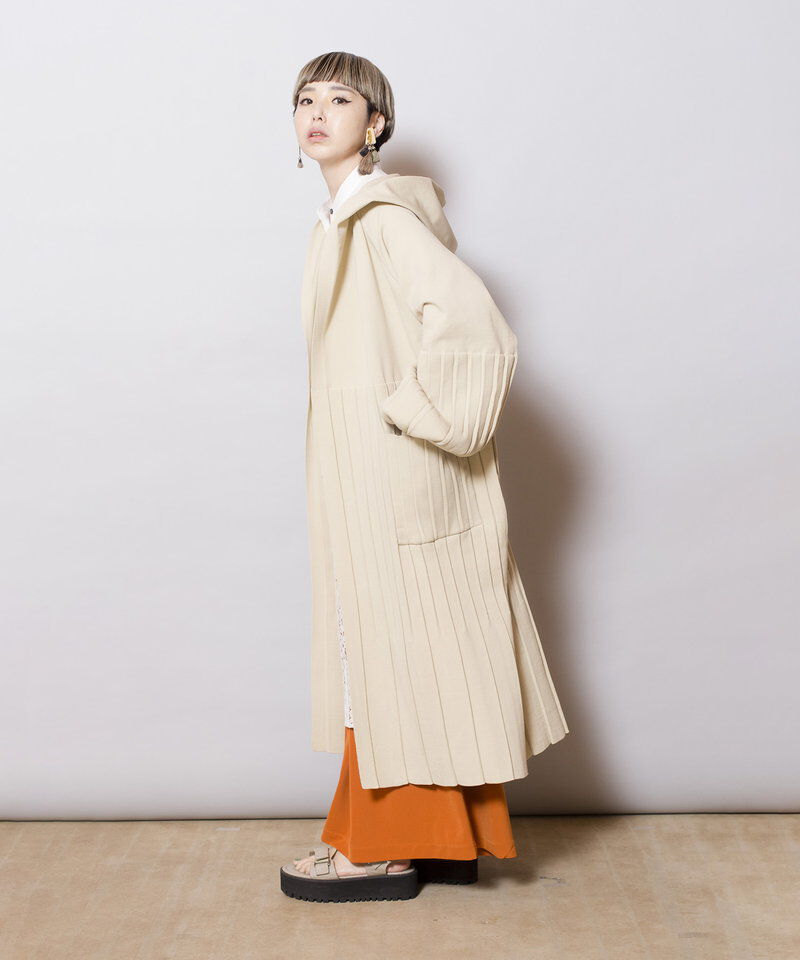  「プリーツニットカーディガン」|ニット・セーター|