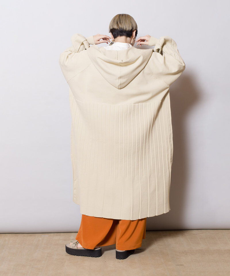  「プリーツニットカーディガン」|ニット・セーター|