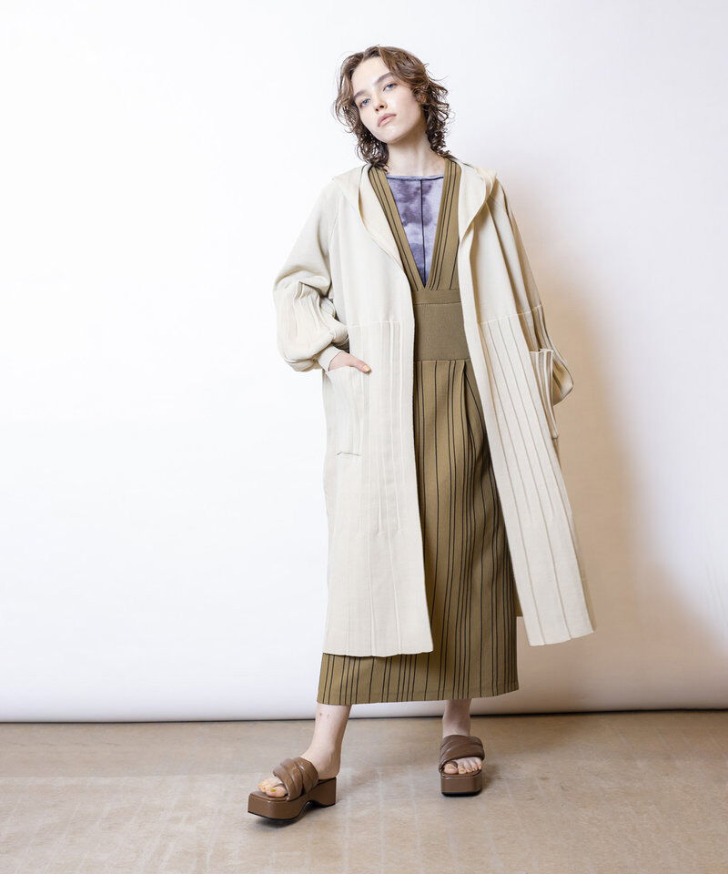  「プリーツニットカーディガン」|ニット・セーター|