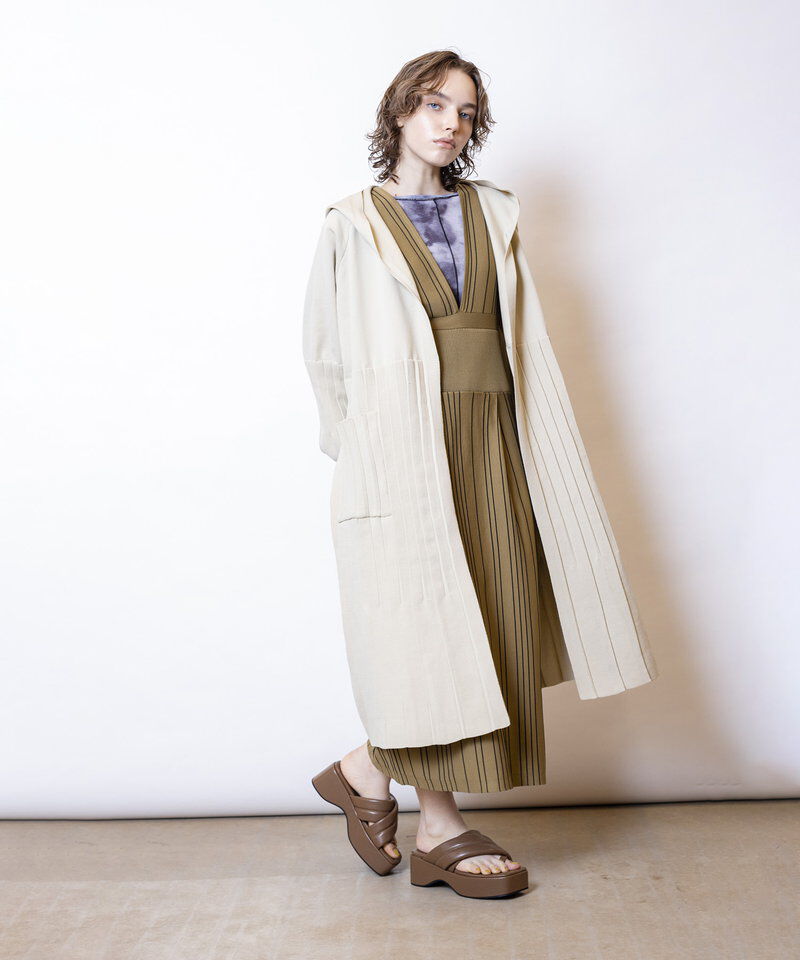  「プリーツニットカーディガン」|ニット・セーター|