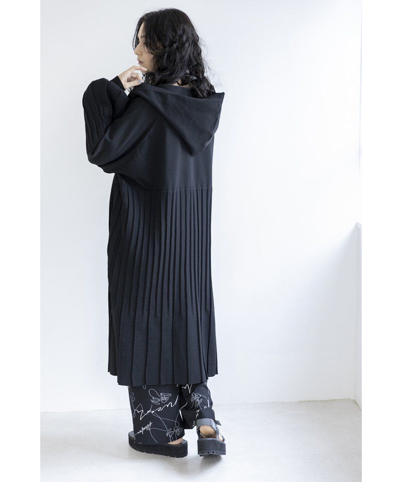  「プリーツニットカーディガン」|ニット・セーター|