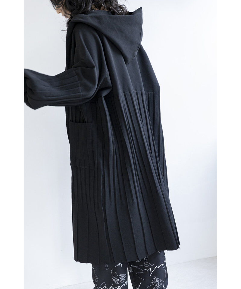  「プリーツニットカーディガン」|ニット・セーター|