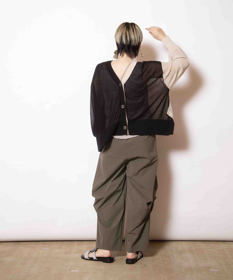  「サイドタックコクーンパンツ」|その他|