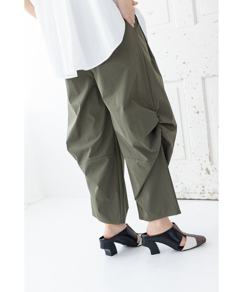  「サイドタックコクーンパンツ」|その他|