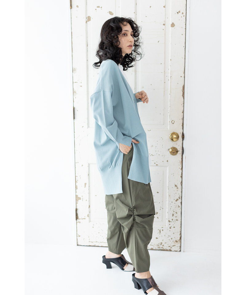  「サイドタックコクーンパンツ」|その他|