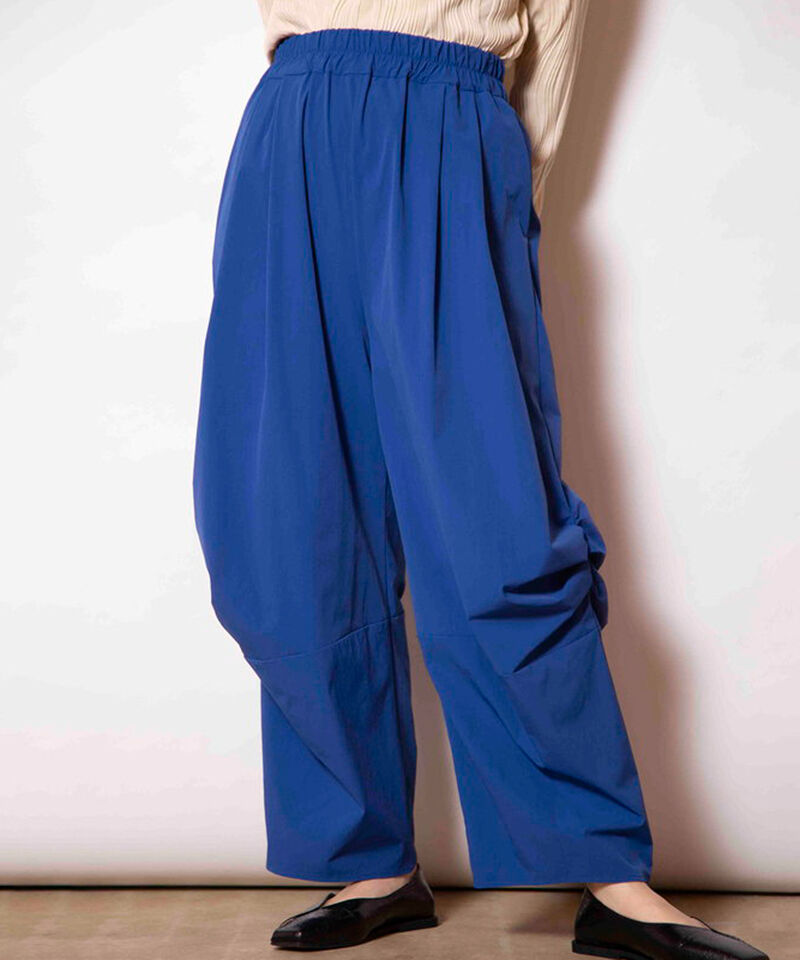  「サイドタックコクーンパンツ」|その他|BLUE
