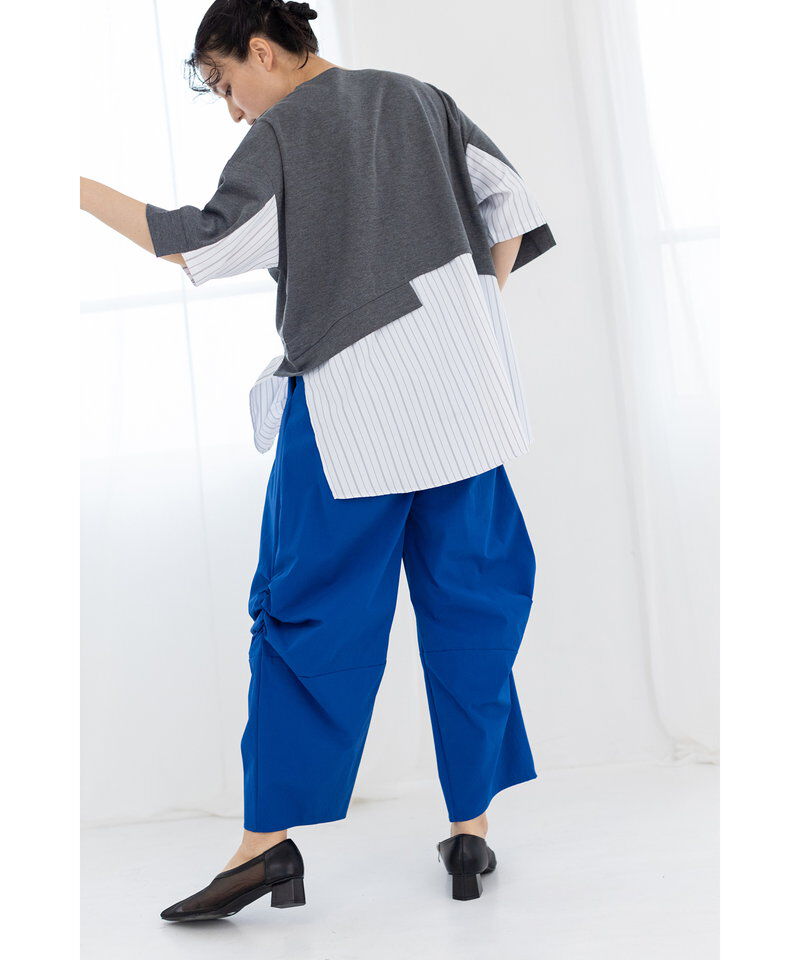  「サイドタックコクーンパンツ」|その他|