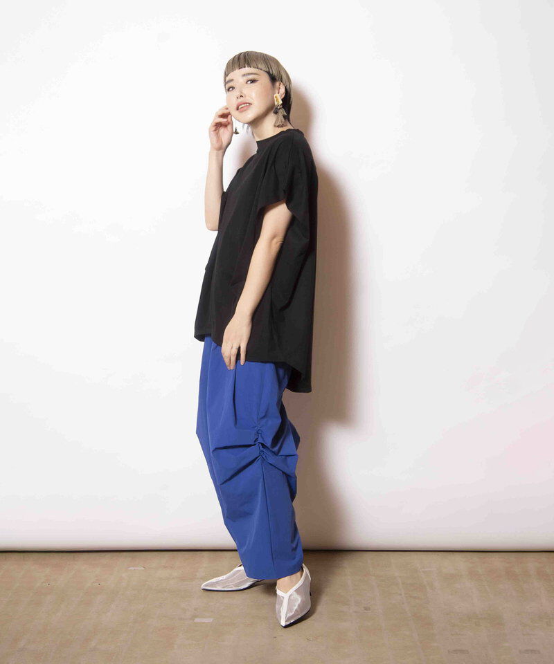  「サイドタックコクーンパンツ」|その他|