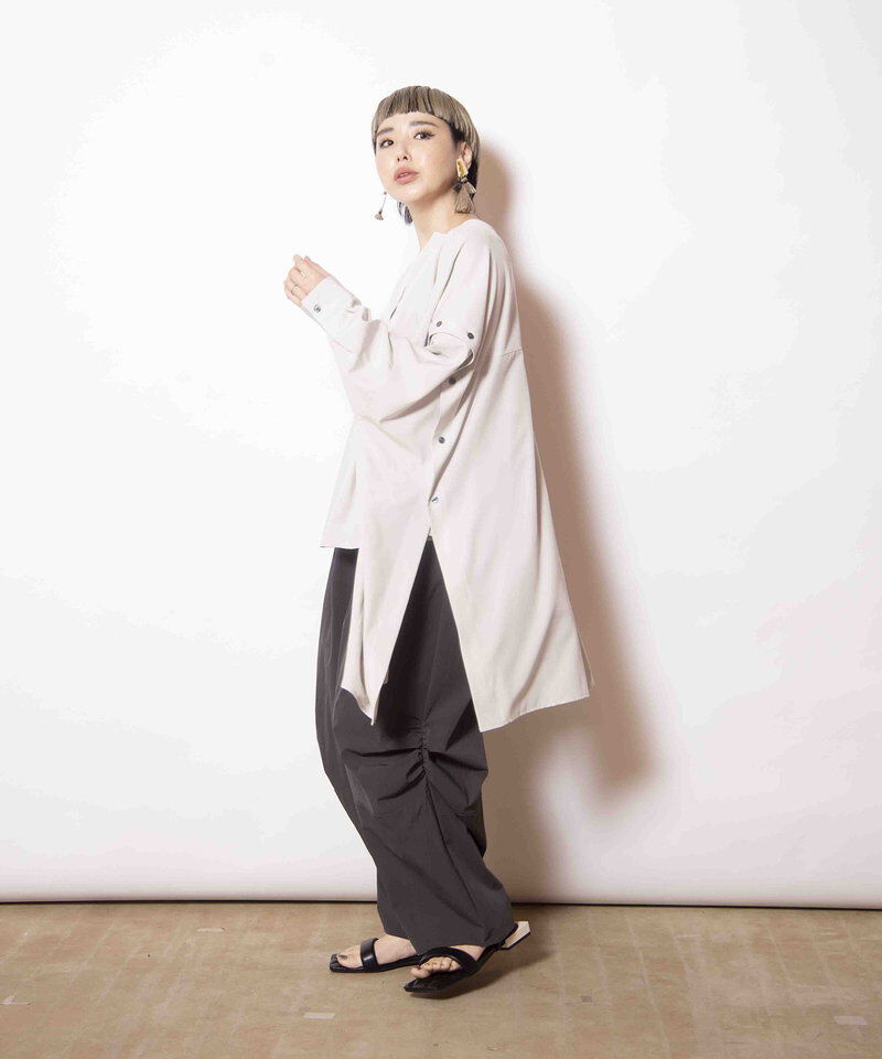  「サイドタックコクーンパンツ」|その他|