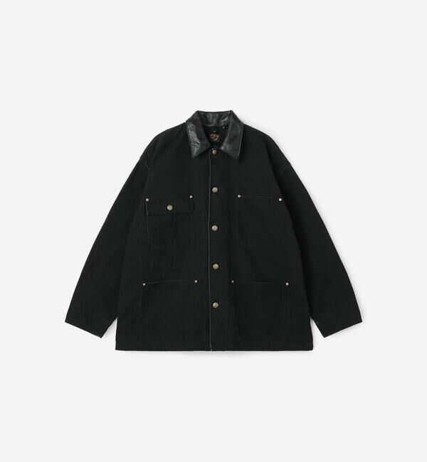  「orSlow | 〈別注〉 RELAX FIT COVERALL BLACK WOMEN」|その他|