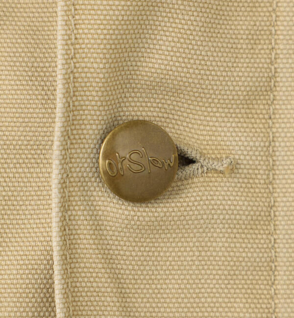  「orSlow | 〈別注〉RELAX FIT DUCK COVERALL WOMEN」|テーラードジャケット|