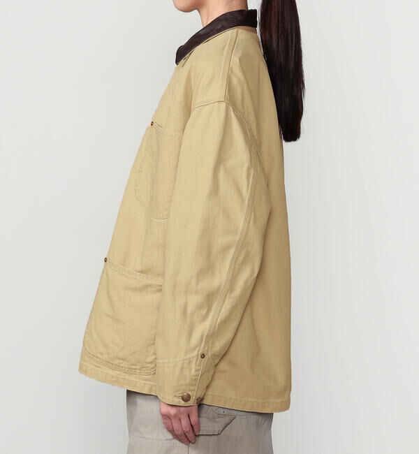  「orSlow | 〈別注〉RELAX FIT DUCK COVERALL WOMEN」|テーラードジャケット|