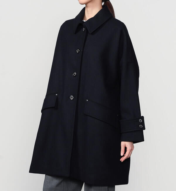  「MACKINTOSH | HUMBIE NAVY WOMEN」|ダッフルコート|