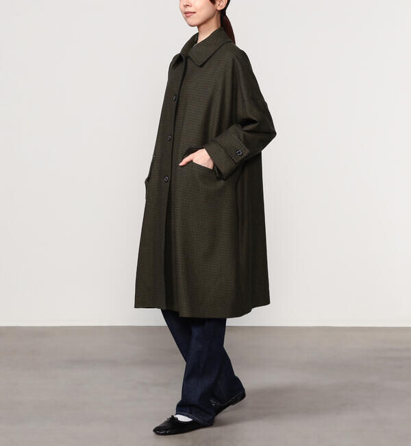  「MACKINTOSH | 〈別注〉HUMBIE LONG EX WOMEN」|ピーコート|