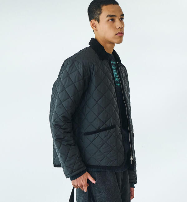  「LAVENHAM | キルティングジャケット TEYNHAM MEN」|ダウン|