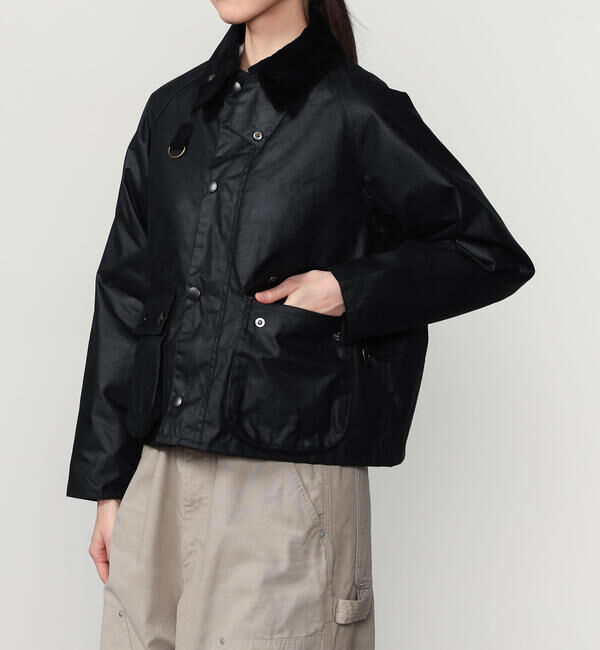  「Barbour |〈別注〉BLYTH オイルドジャケット WOMEN」|テーラードジャケット|