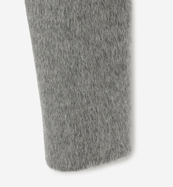  「eunoia | ラウンドカラー ロングコート WOMEN」|ステンカラーコート|