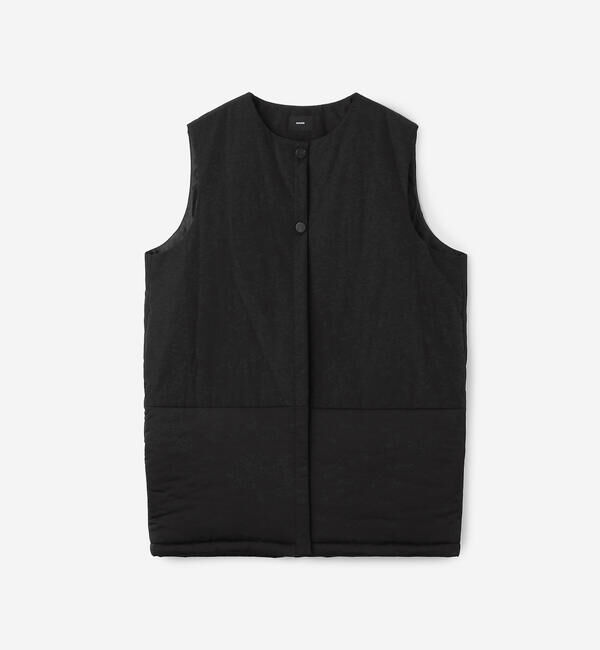  「eunoia | 中綿 ロングベスト WOMEN」|その他|