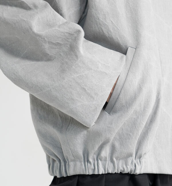  「eunoia | バックシャーリング ショートジャケット WOMEN」|その他|