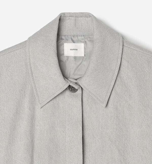  「eunoia | バックシャーリング ショートジャケット WOMEN」|その他|