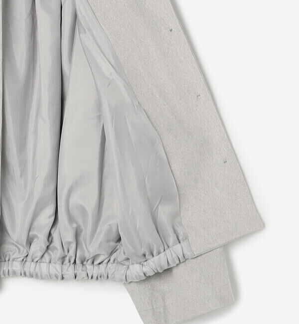  「eunoia | バックシャーリング ショートジャケット WOMEN」|その他|