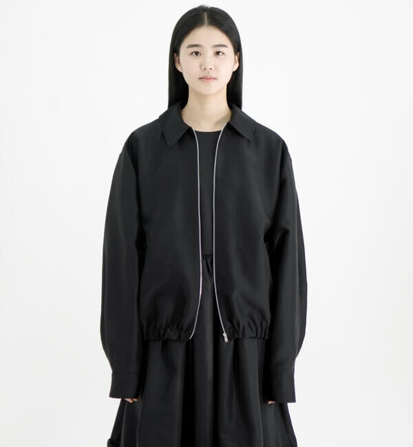  「eunoia | ショート ジップジャケット WOMEN」|その他|