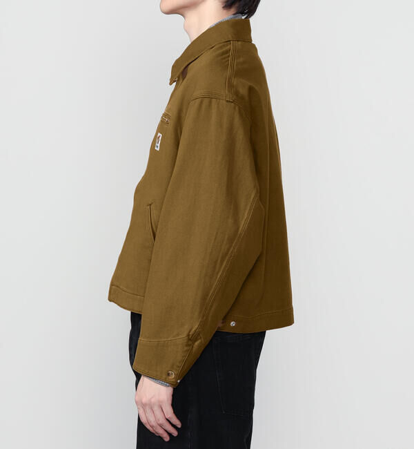  「SCYE BASICS | 〈別注〉 ストレッチコットンダックショートジャケット MEN」|ブルゾン・スタジャン|