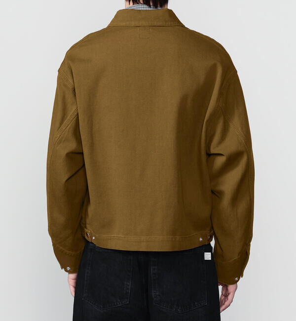  「SCYE BASICS | 〈別注〉 ストレッチコットンダックショートジャケット MEN」|ブルゾン・スタジャン|