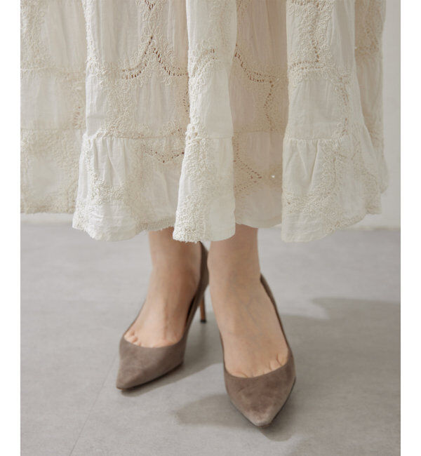  「エンブロイダリーパフワンピース」|ワンピース|