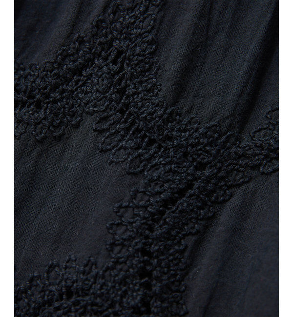  「エンブロイダリーパフワンピース」|ワンピース|