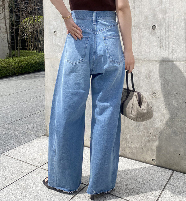  「【累計販売2.４万本】ブルージュデニム」|デニム|