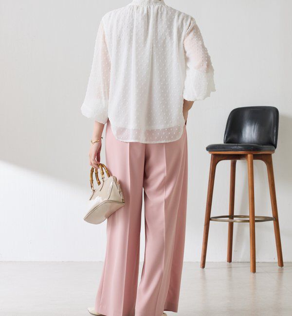  「ジャージワイドパンツ」|チノ|