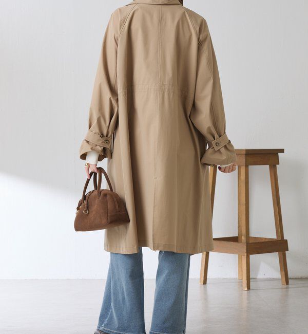  「【手洗いできる/撥水/軽量/ストレッチ】撥水スタンドネックコート」|その他|