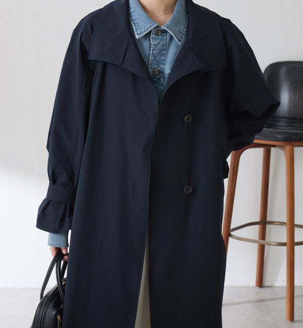  「【手洗いできる/撥水/軽量/ストレッチ】撥水スタンドネックコート」|その他|