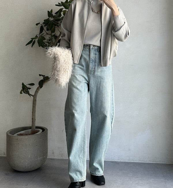  「【WEB限定】ニットタンク＋ジップカーデセット 」|カーディガン|