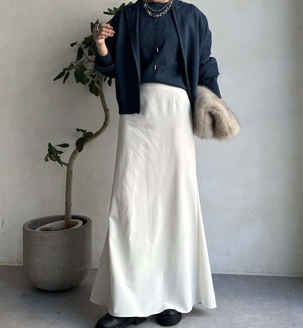  「【WEB限定】ニットタンク＋ジップカーデセット 」|カーディガン|