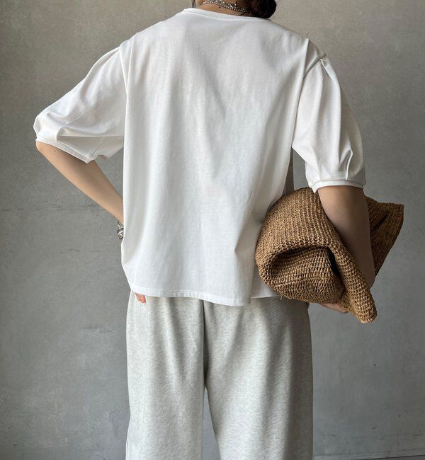  「【WEB限定】ライトドライ天竺ロゴTE」|Tシャツ・カットソー|