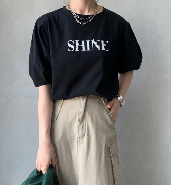  「【WEB限定】ライトドライ天竺ロゴTE」|Tシャツ・カットソー|