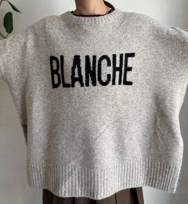  「BLANCHE プルオーバー」|ニット・セーター|