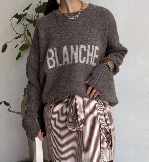  「BLANCHE プルオーバー」|ニット・セーター|
