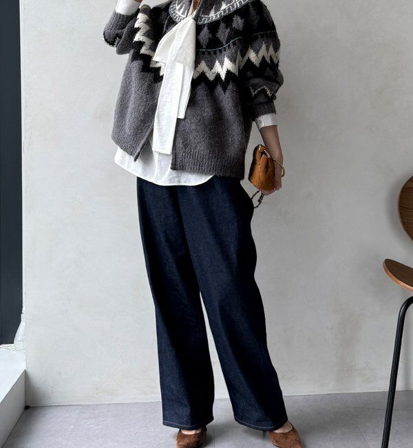  「棒タイ2WAYブラウス」|シャツ・ブラウス|