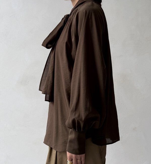  「棒タイ2WAYブラウス」|シャツ・ブラウス|