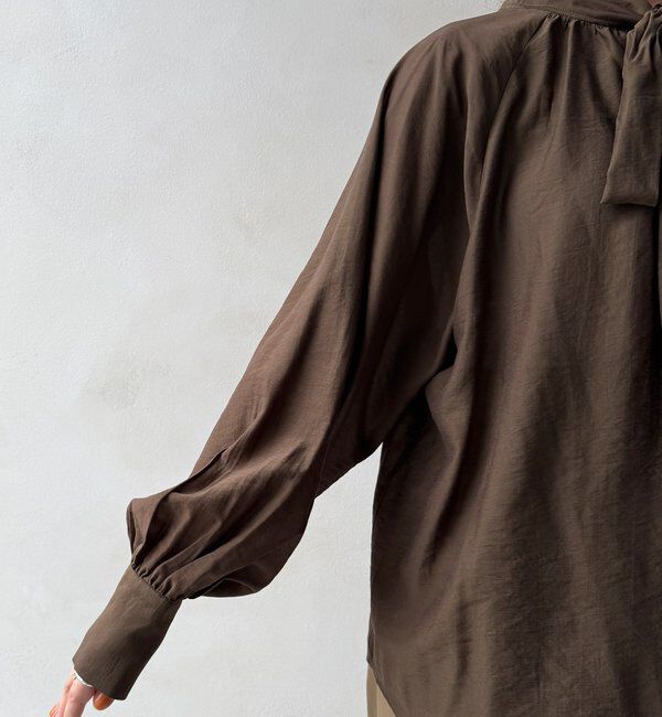  「棒タイ2WAYブラウス」|シャツ・ブラウス|