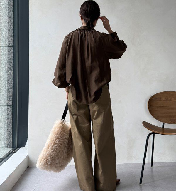  「棒タイ2WAYブラウス」|シャツ・ブラウス|